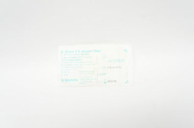 Braun 4515501N 0.2 Micron Filter for Fluid Aspiration or Injection  (x)